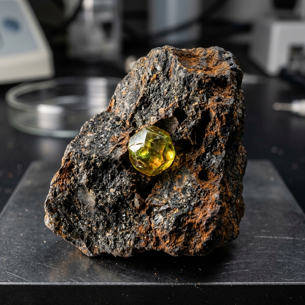 Scientists Found a Gemstone in a Rock From Mars. No, Really.